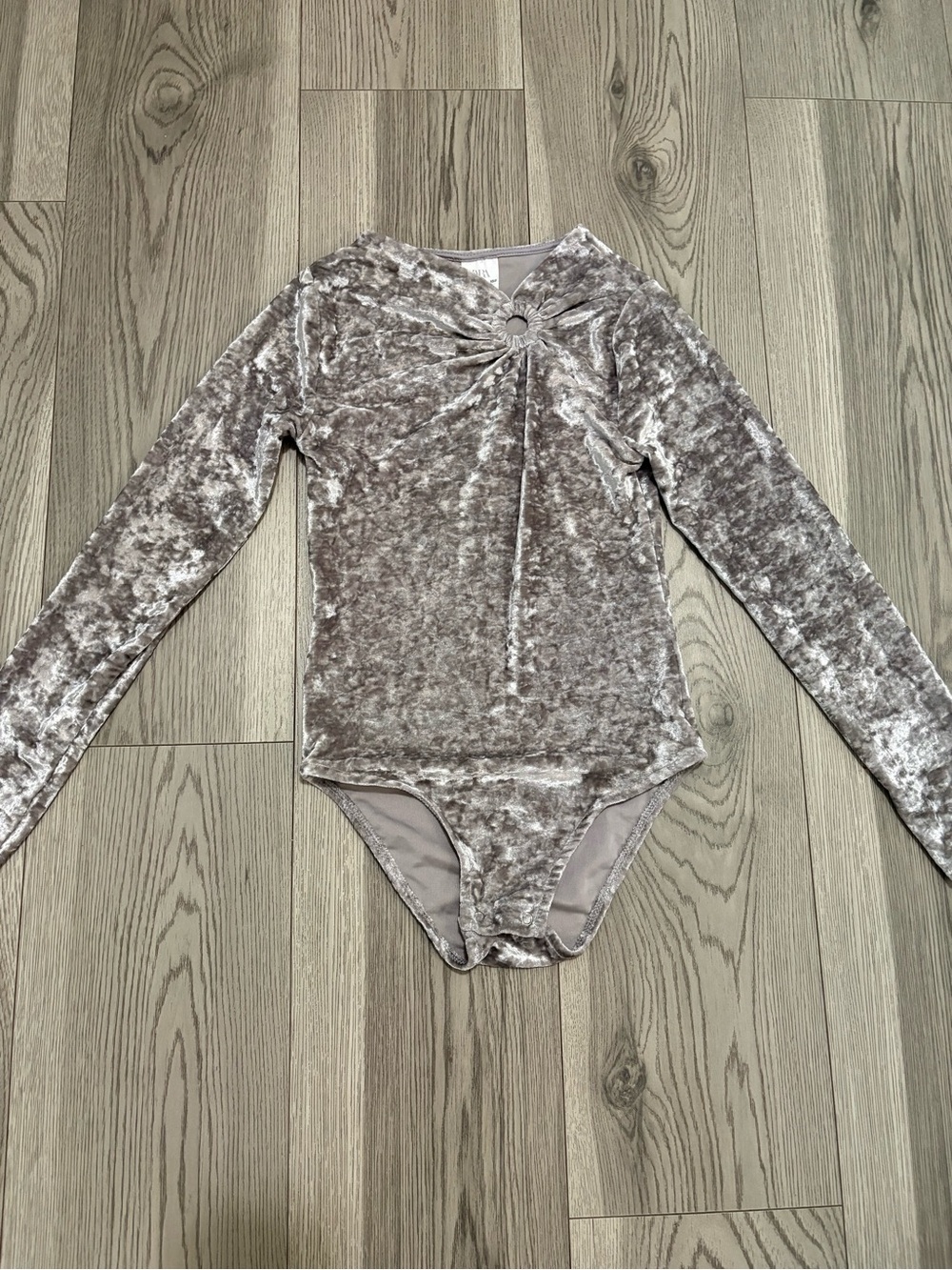 Zara Girls Velvet Bodysuit Sıze 11/12 NWOT